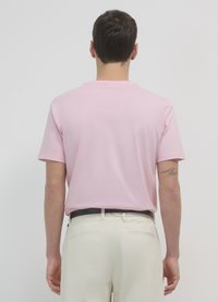 Calliope GIROCOLLO TINTA UNITA - T-shirt basic - rosa