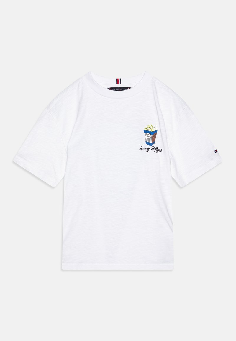 Tommy Hilfiger - PHOTO PRINT SLUB UNISEX - Camiseta estampada - white, Ampliar