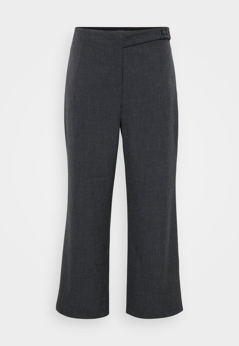 Vero Moda Curve Broek donkergrijs gemêleerd Vero Moda Curve Broek donkergrijs gemêleerd