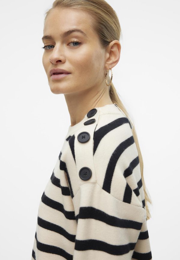 SABA O-NECK BUTTON NOOS - Jumper3