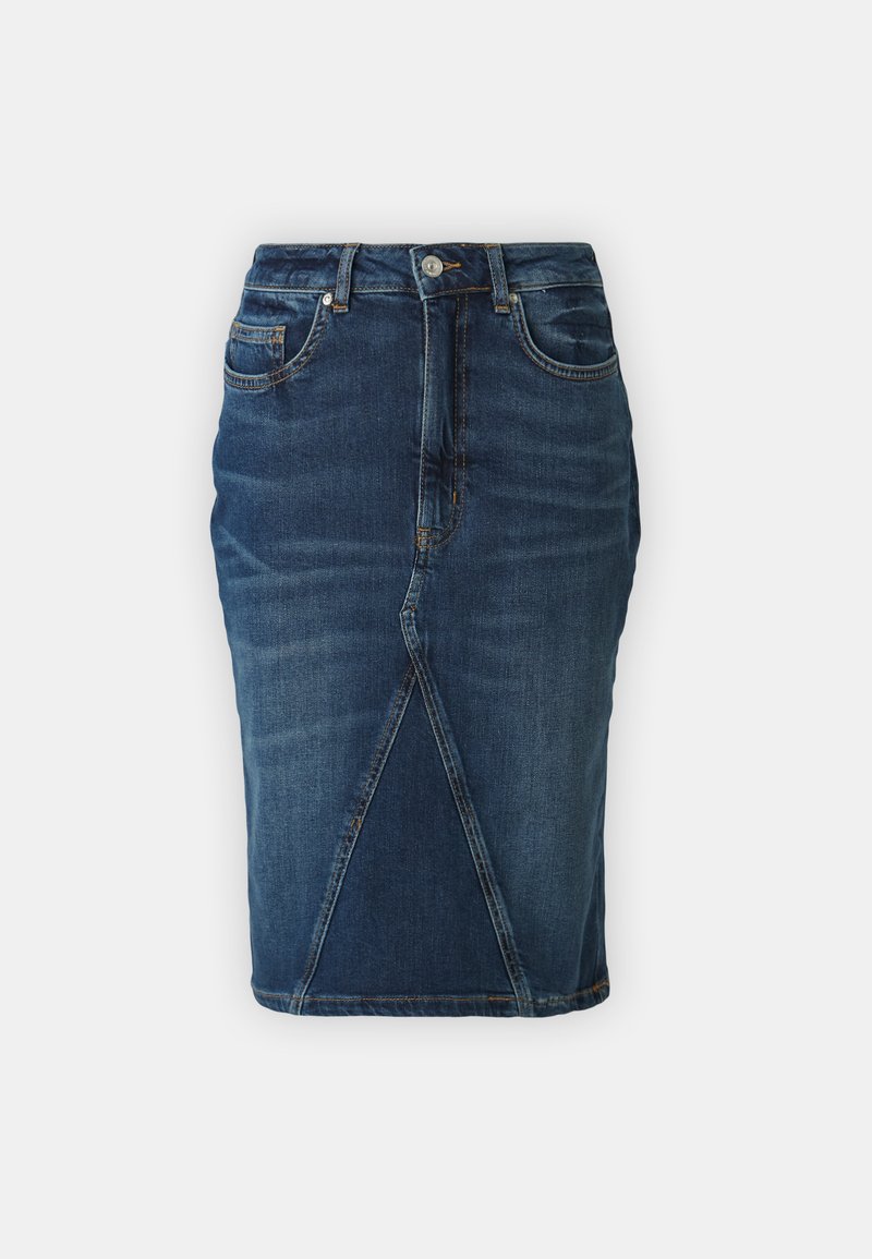 Only Tall Kokerrok blauw denim/bluedenim Only Tall Kokerrok blauw denim/bluedenim