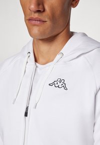 Kappa Φούτερ με φερμουάρ - white