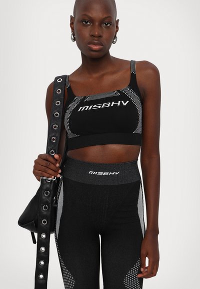 MISBHV TOP - Top - black/white