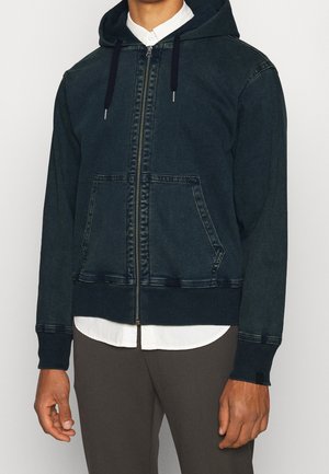 Sudadera con cremallera - blue denim