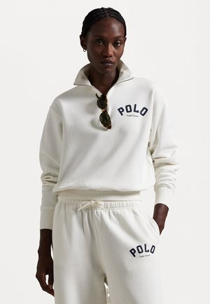 Polo Ralph Lauren LOGO FLEECE QUARTER ZIP - Ikdienas džemperis - nevis