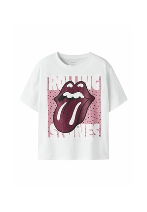 Name it, T-SHIRT THE ROLLING STONES - Print T-shirt - bright white