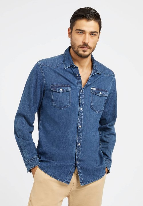 Chemise Kosmo Bleu Clair Denim B.Young