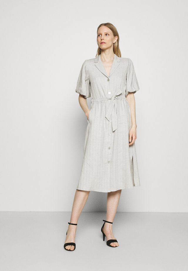 DELANY - Skjortklänning - steel grey melange