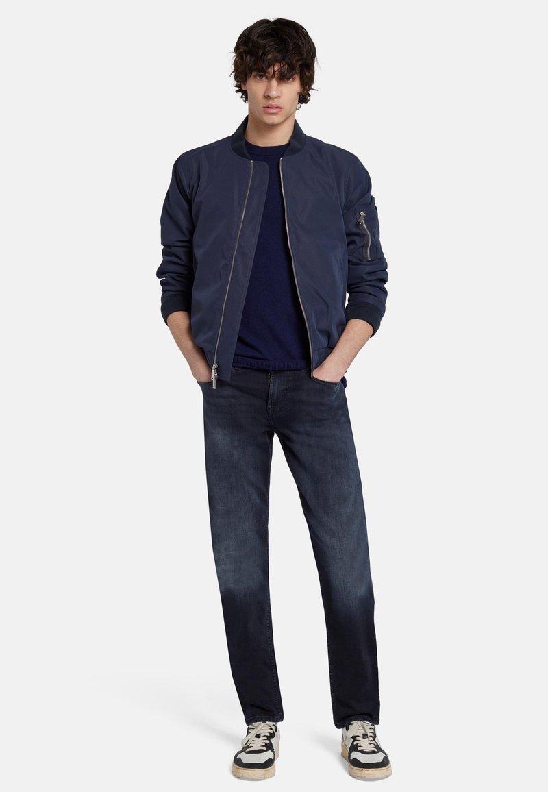 7 For All Mankind Slim fit jeans donkerblauw 7 For All Mankind Slim fit jeans donkerblauw