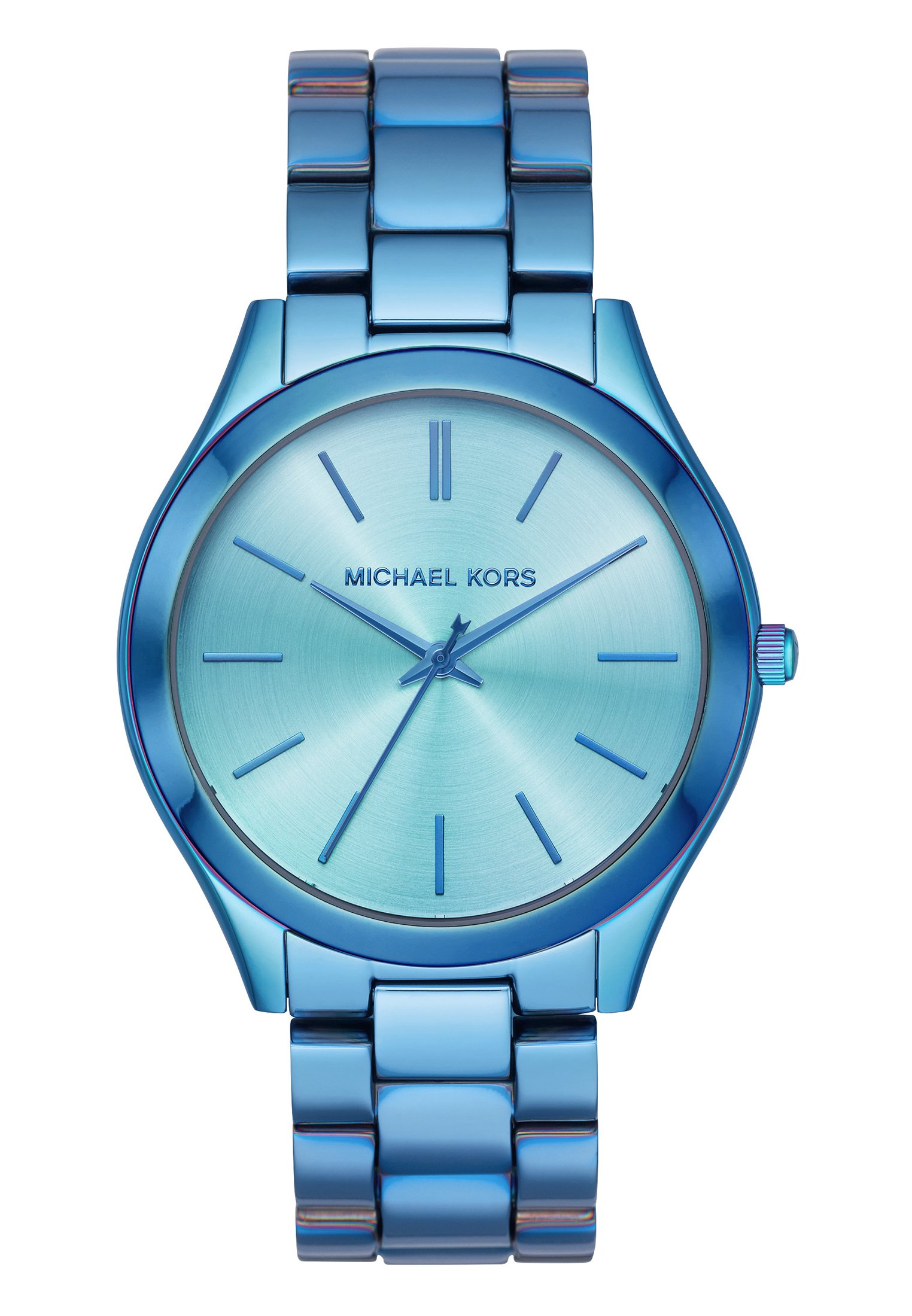 Michael Kors SLIM RUNWAY - Watch - blau 