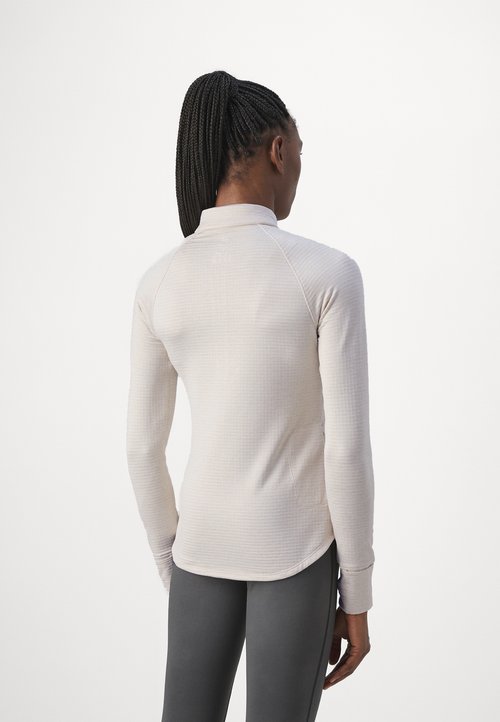 New Balance ATHLETICS GRID 1/2 ZIP - Long-sleeved top - beige — foto 4