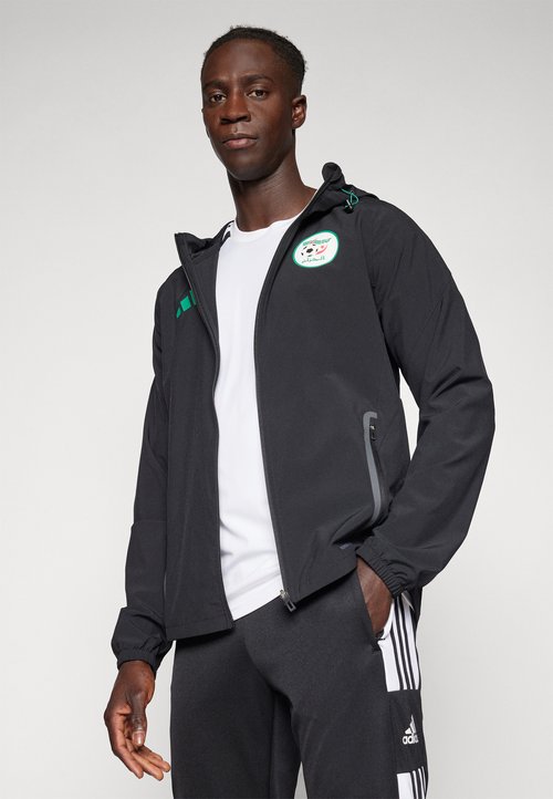 adidas Algeria Tiro 25 Competition Vis Tech Travel Jacket Black — foto 4