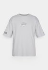 NBA LOS ANGELES LAKERS  WAFFLE TEE - Klupska odjeća - stone/white/grey