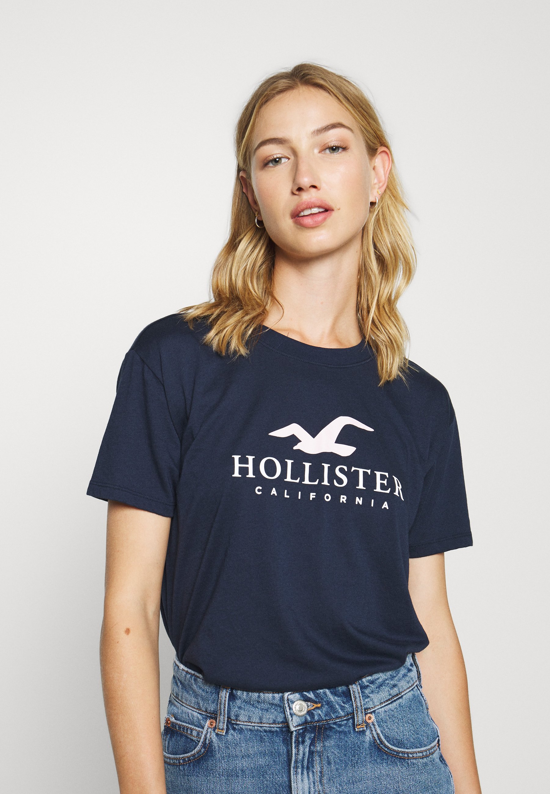 TIMELESS LOGO - Print T-shirt - navy 