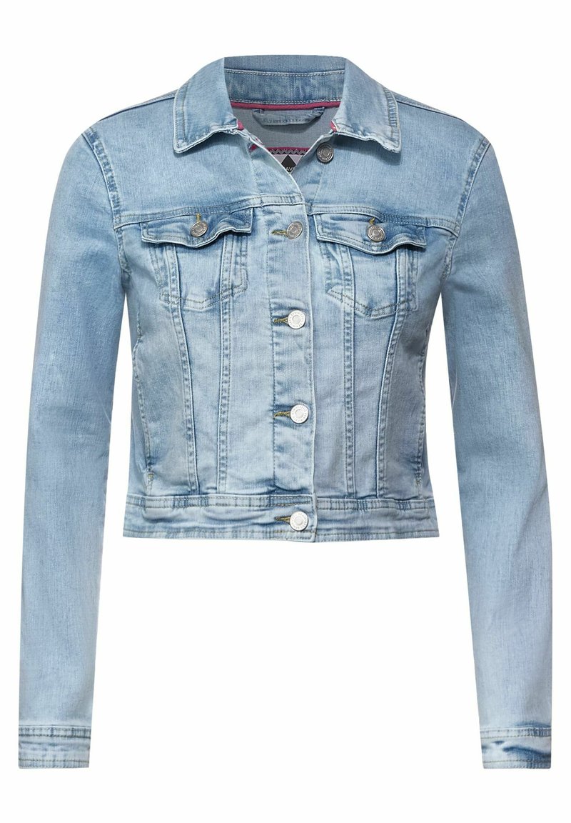 Damen Kleider | Cecil BRUSTTASCHEN Jeansjacke blau/bleached denim - BB14769 Damen Kleider | Cecil BRUSTTASCHEN Jeansjacke blau/bleached denim - BB14769