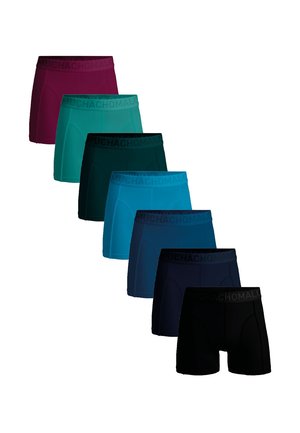 7-PACK LIGHT SOLID - Boksarice - black blue green red