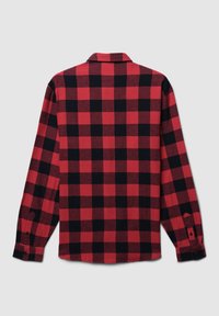 IN  A QUADRI CON TASCA - Camicia - var rosso