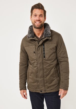 KEV - Winterjacke - dk beige