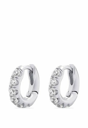 CREOLEN ZIRKON - Earrings - silber