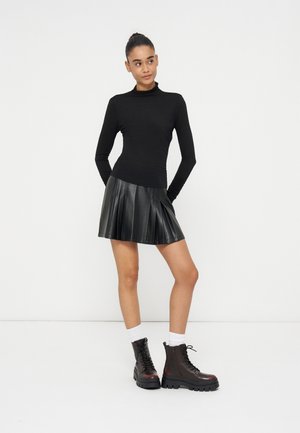 Even&Odd by Zalando, 2 PACK - T-shirt à manches longues - dark grey/black