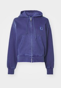 HOODED NELSON JACKET - Camisola com fecho - aura