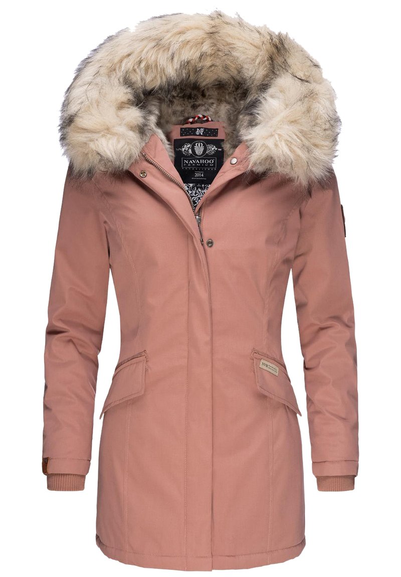Navahoo Letiziaa Veste D'hiver Parka Avec Capuche Pour Dame Navy