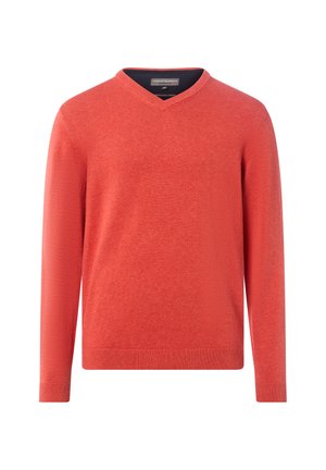Strickpullover - orange