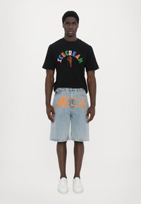 Icecream RUNNING DOG - Denimshorts - heavy wash blue