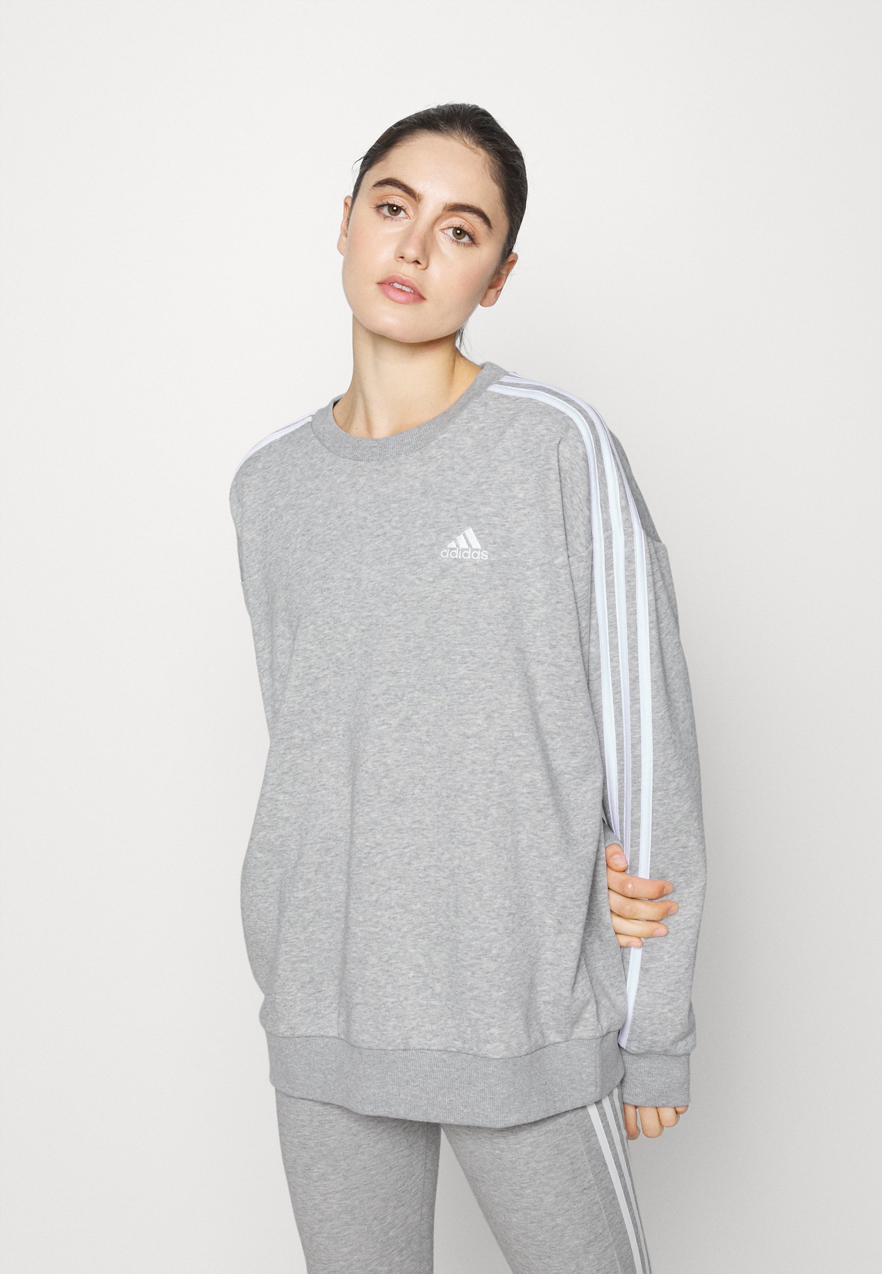 grey adidas womens jumper