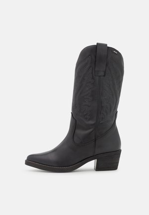 TEO - Cowboy- / Bikerboots - black