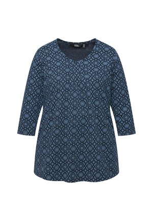 Ulla Popken 3/4 SLEEVE   - Camiseta de manga larga - navy blue