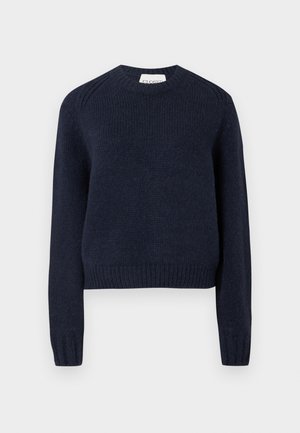 CREW NECK LONG SLEEVE - Džemper - dark night