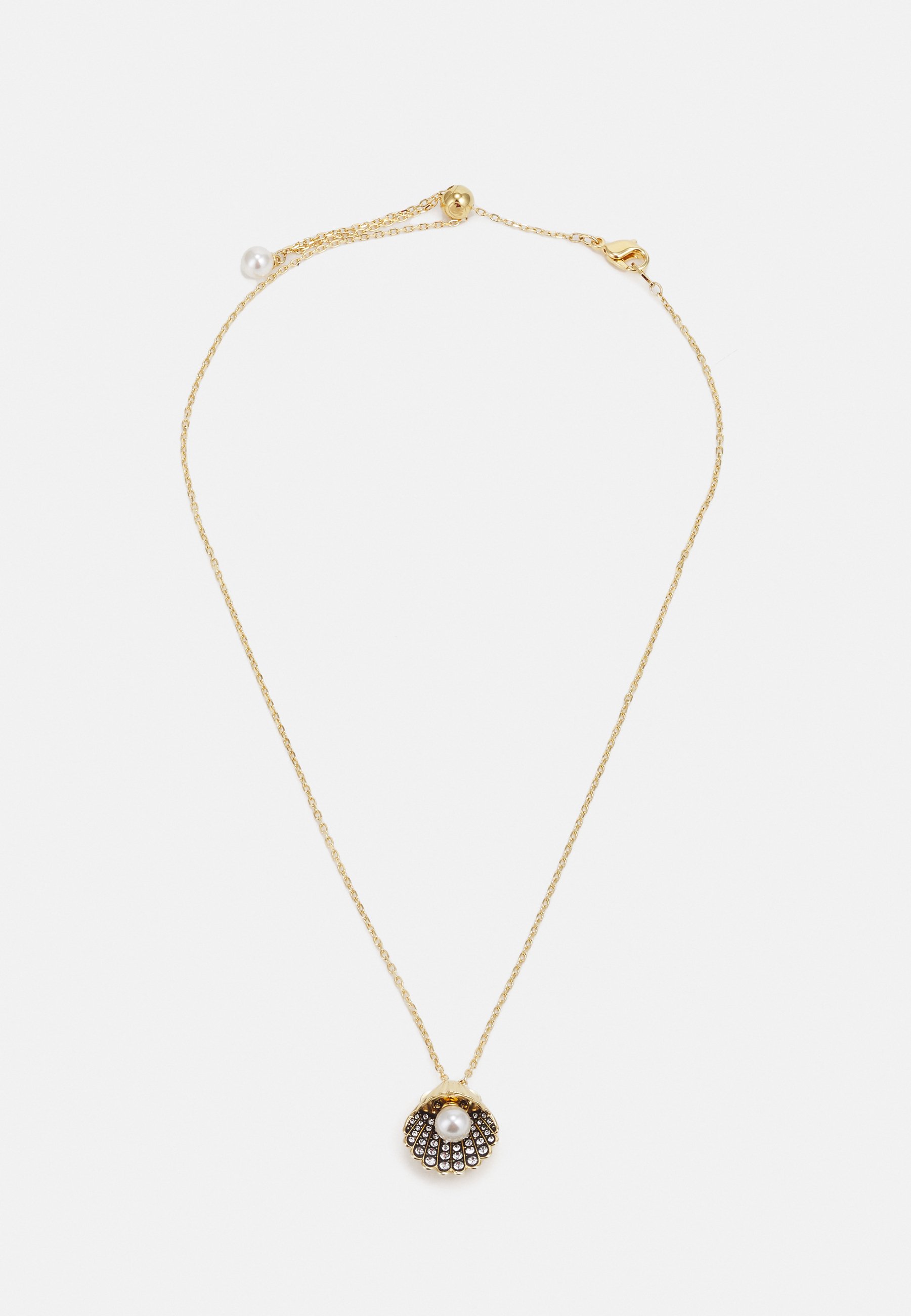 Swarovski IDYLLIA Y PENDANT CRYSTAL PEARL SHELL - Necklace - white 