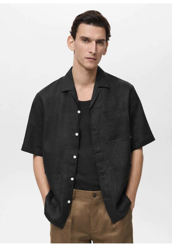 NIKOS1 - Hemd - noir