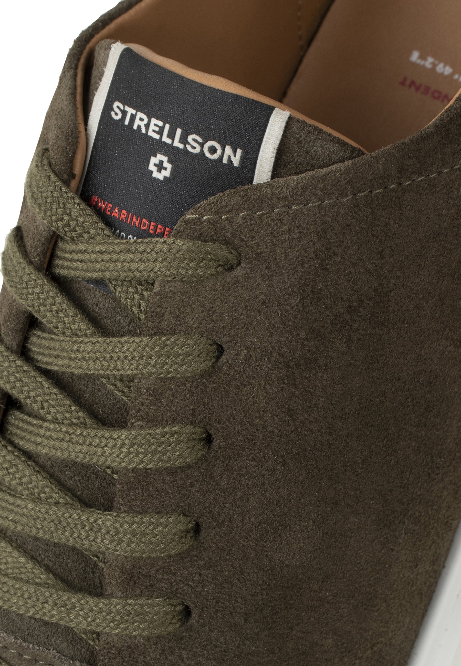 Strellson Premium EPSOM EVANS C YC - Sneakers laag - olive night/olijfgroen  - Zalando.nl