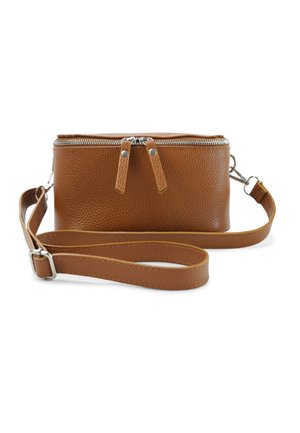 EMRY - Schoudertas - cognac