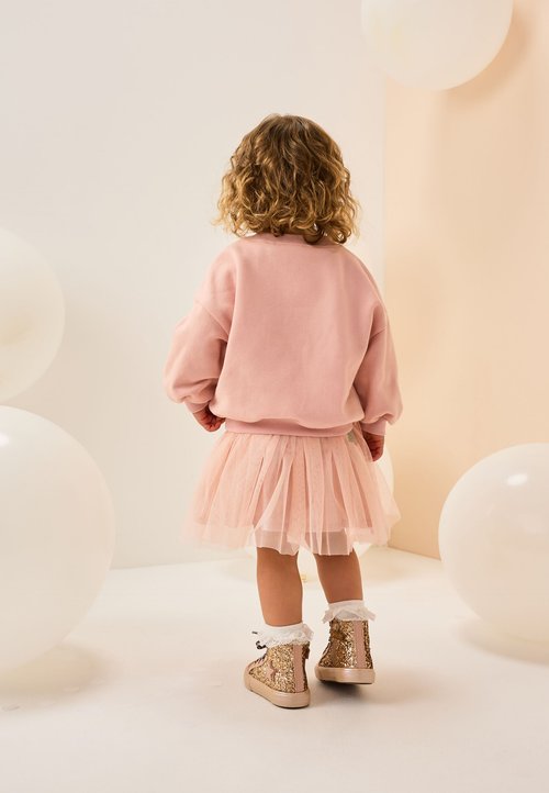 Jikasifa-US Jupe tutu en dentelle pour bébé fille avec nœud