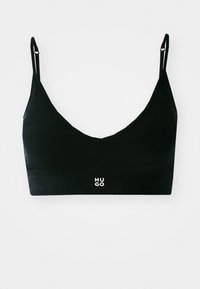 BRALETTE SEAMLESS - Trikotni modrček - black