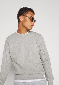 Brave Soul AZLONC - Felpa - light grey marl