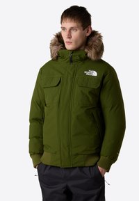 The North Face M MCMURDO BOMBER - Zimní bunda - woodland green