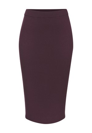 Pencil skirt - burgunder