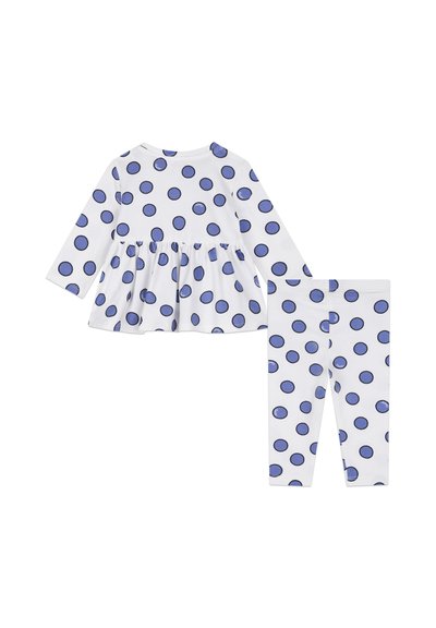 KENZO kids ENSEMBLE - Legging (type pantalon) - ivoire