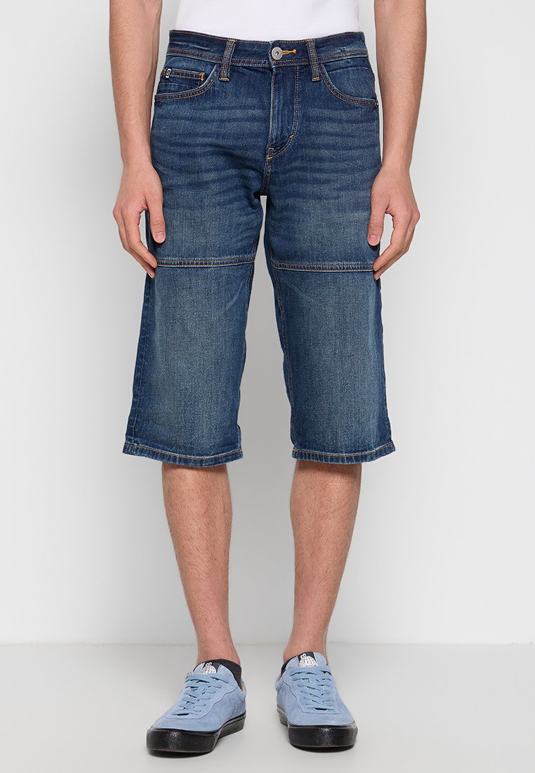 Tom Tailor Jeansshort blauw