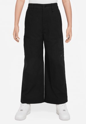 SPORTSWEAR METRO GROUND - Tygbyxor - black