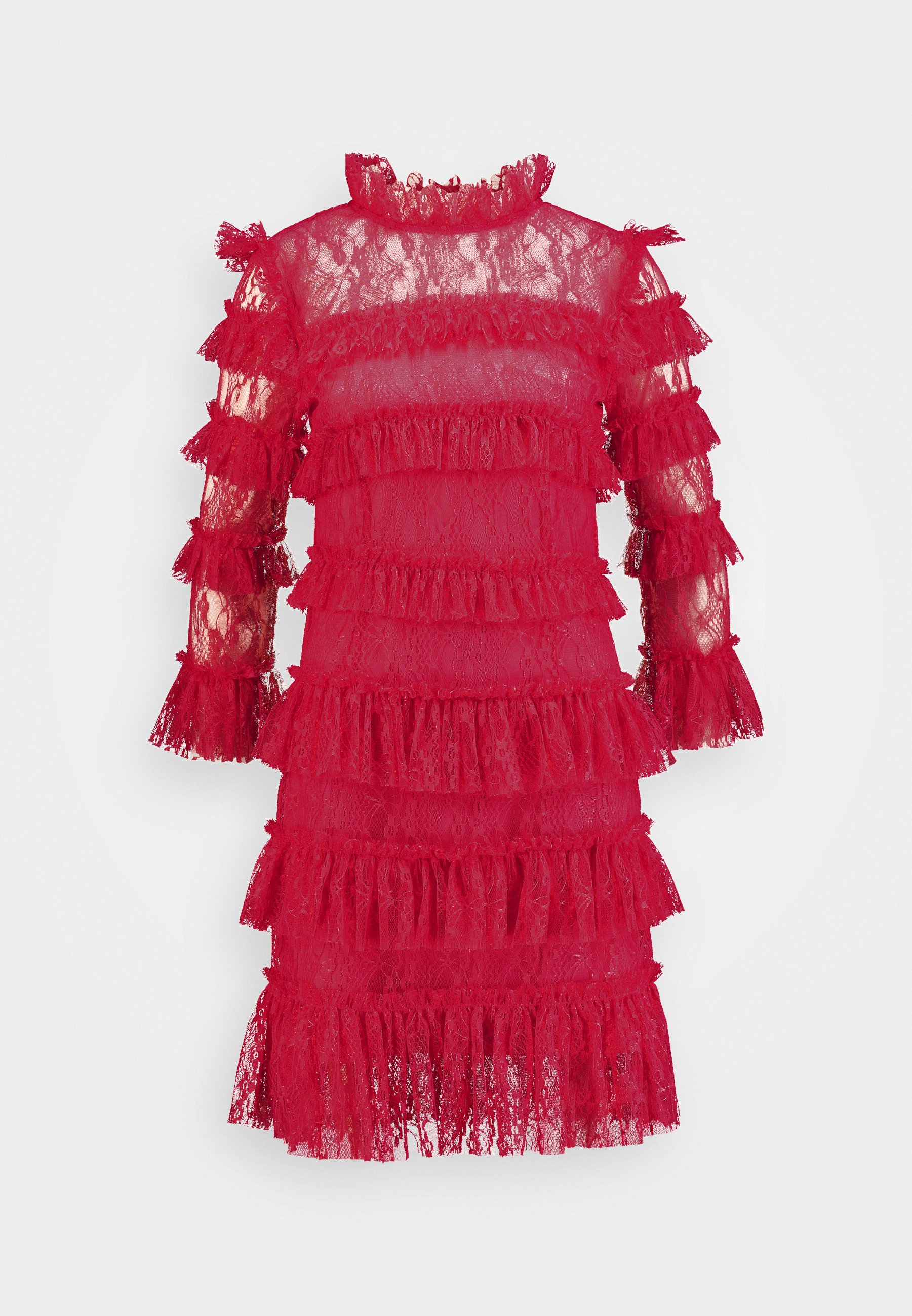 by malina carmine mini dress black