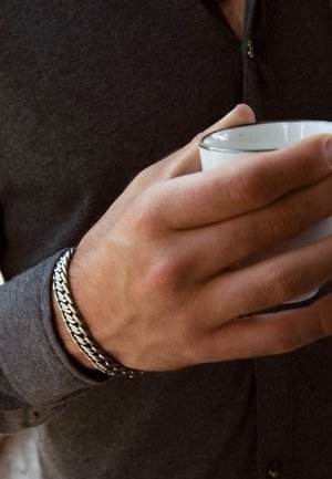 Lucardi SMART CASUAL - Bracelet - silver-coloured
