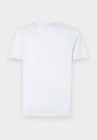 ROUNDED HEM - Majica kratkih rukava s printom - chalk grey