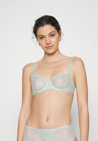 Simone Pérèle DELICE HALF CUP BRA - Soutien com aro - lindgrün