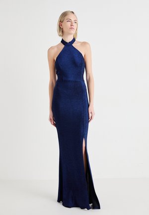 RIVA HALTER NECK GLITTER - Gallakjole - electric blue