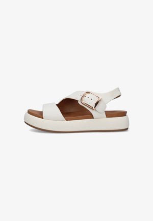 Inuovo, A96064 - Sandalias con plataforma - ivory
